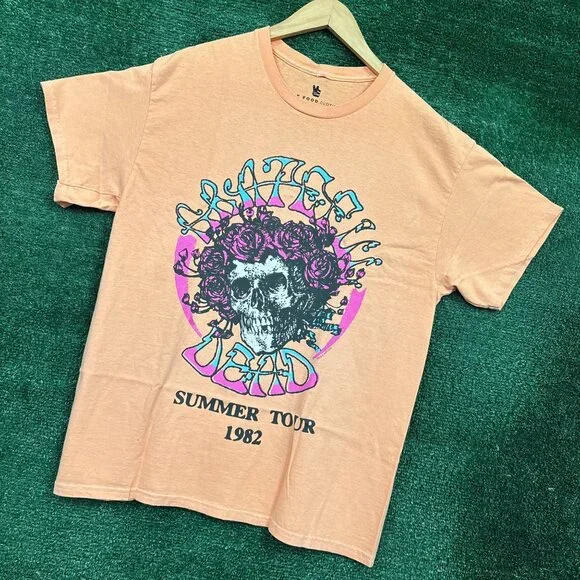 Grateful Dead Summer Tour 1982 Rock Band T-Shirt Size Medium - Picture 3 of 4